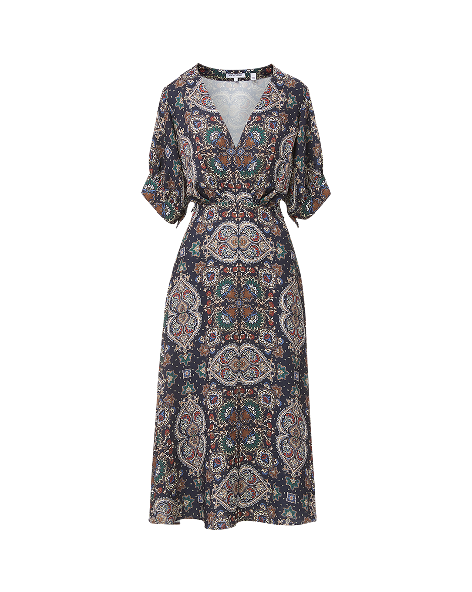 Wyatt Kaleidoscope-Print Dress