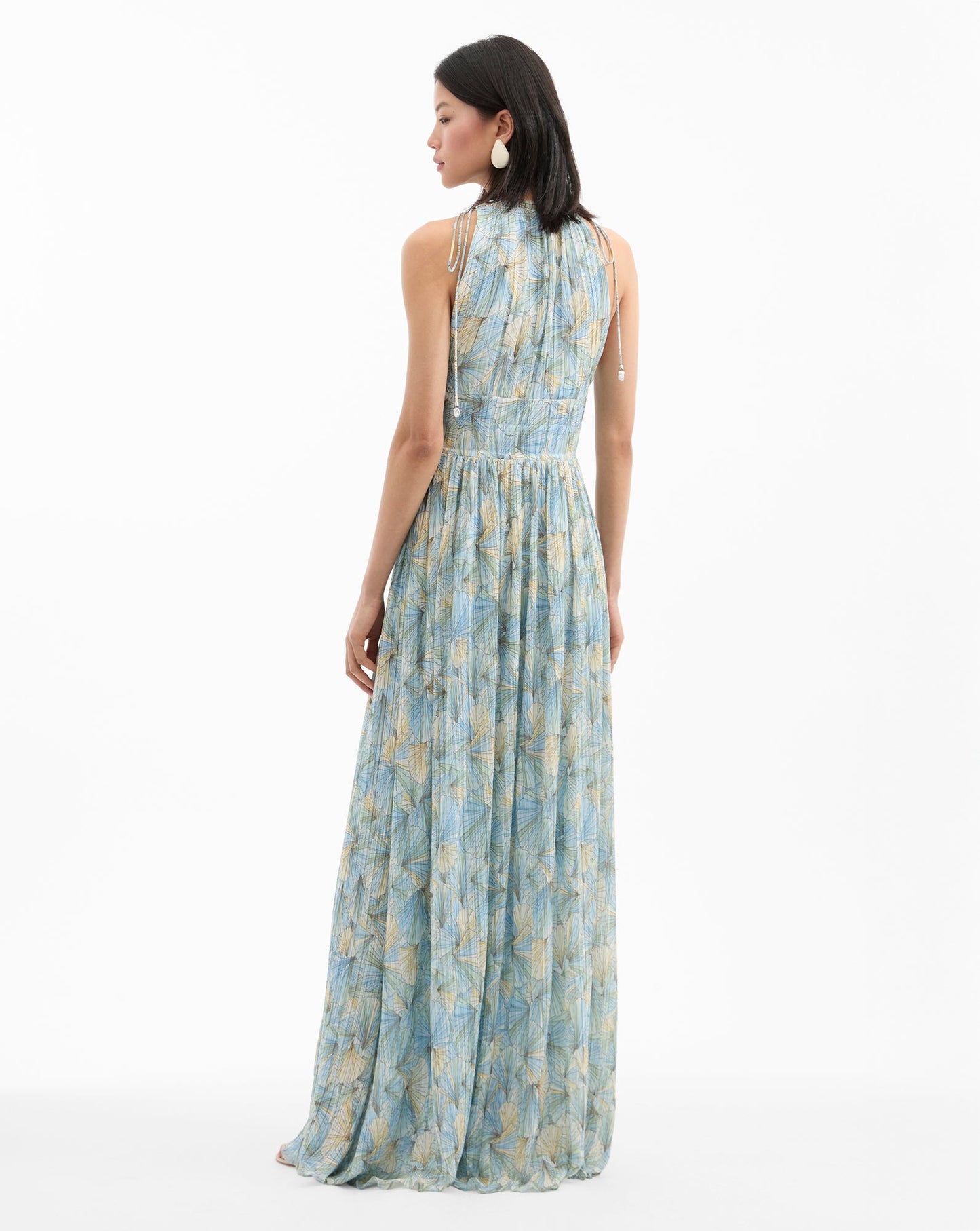 Yardley Pleated Maxi Dress