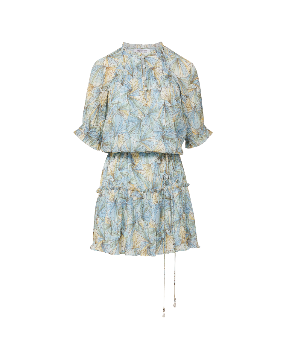 Dorrie Pleated Mini Dress