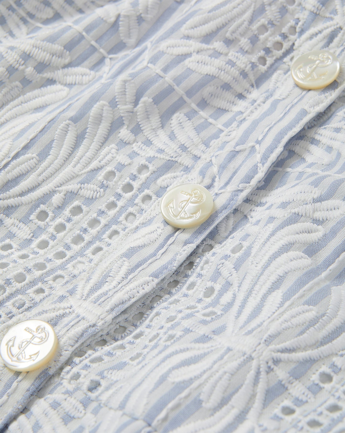 Bobbie Eyelet Mini Dress