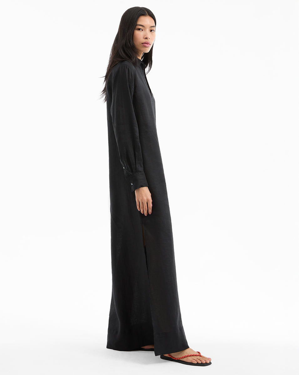 Moore Linen Maxi Dress