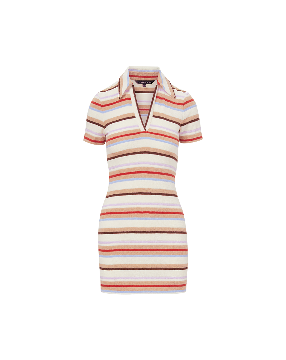 Bailey Striped Polo Mini Dress
