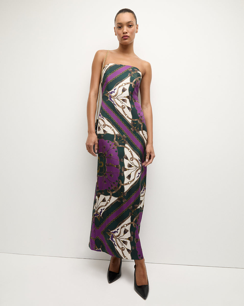 Flora Silk Dress