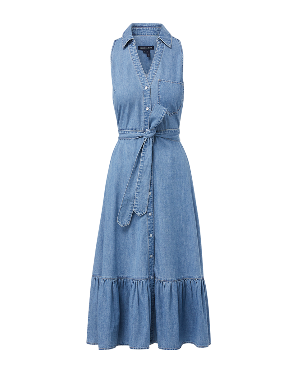 Edwina Denim Shirtdress