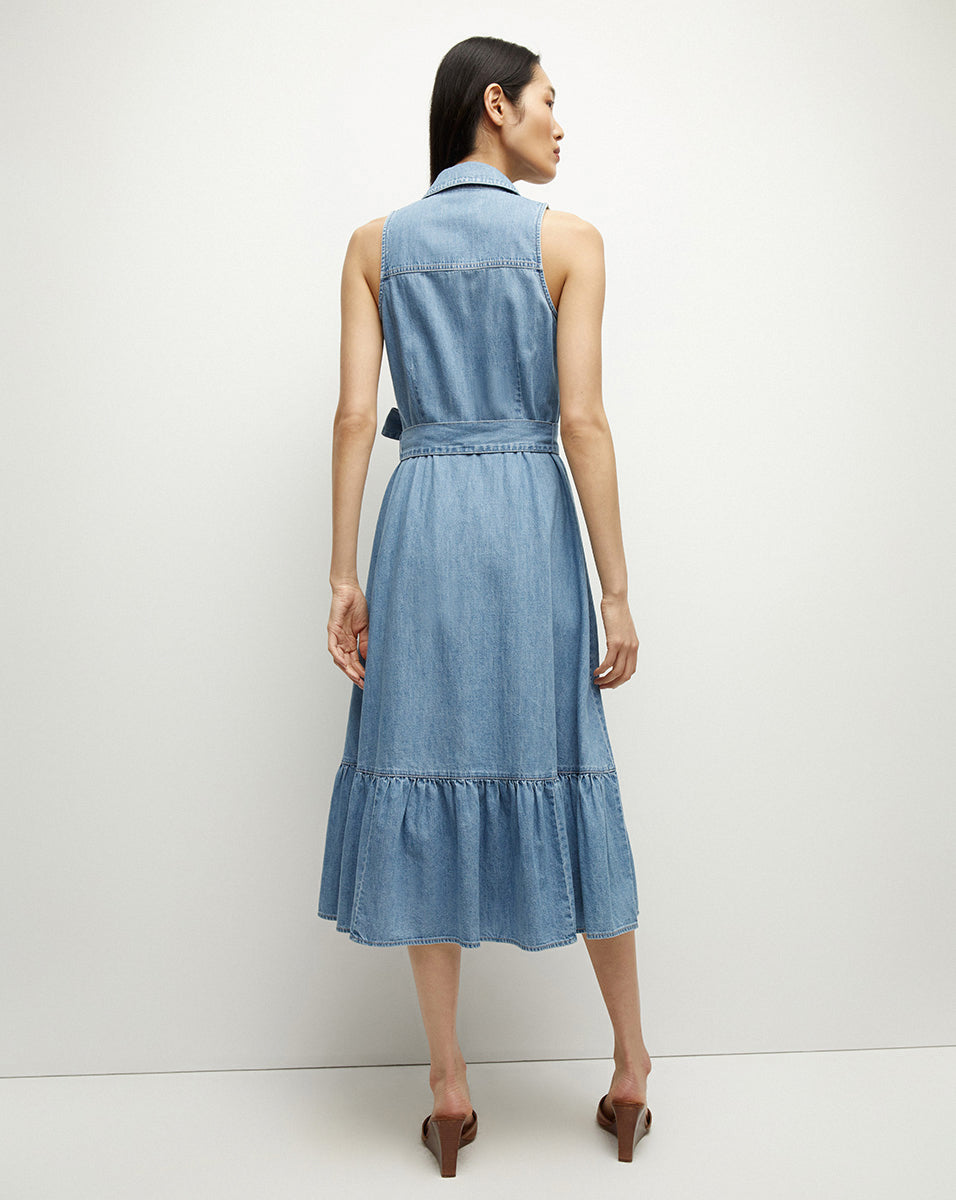 Edwina Denim Shirtdress