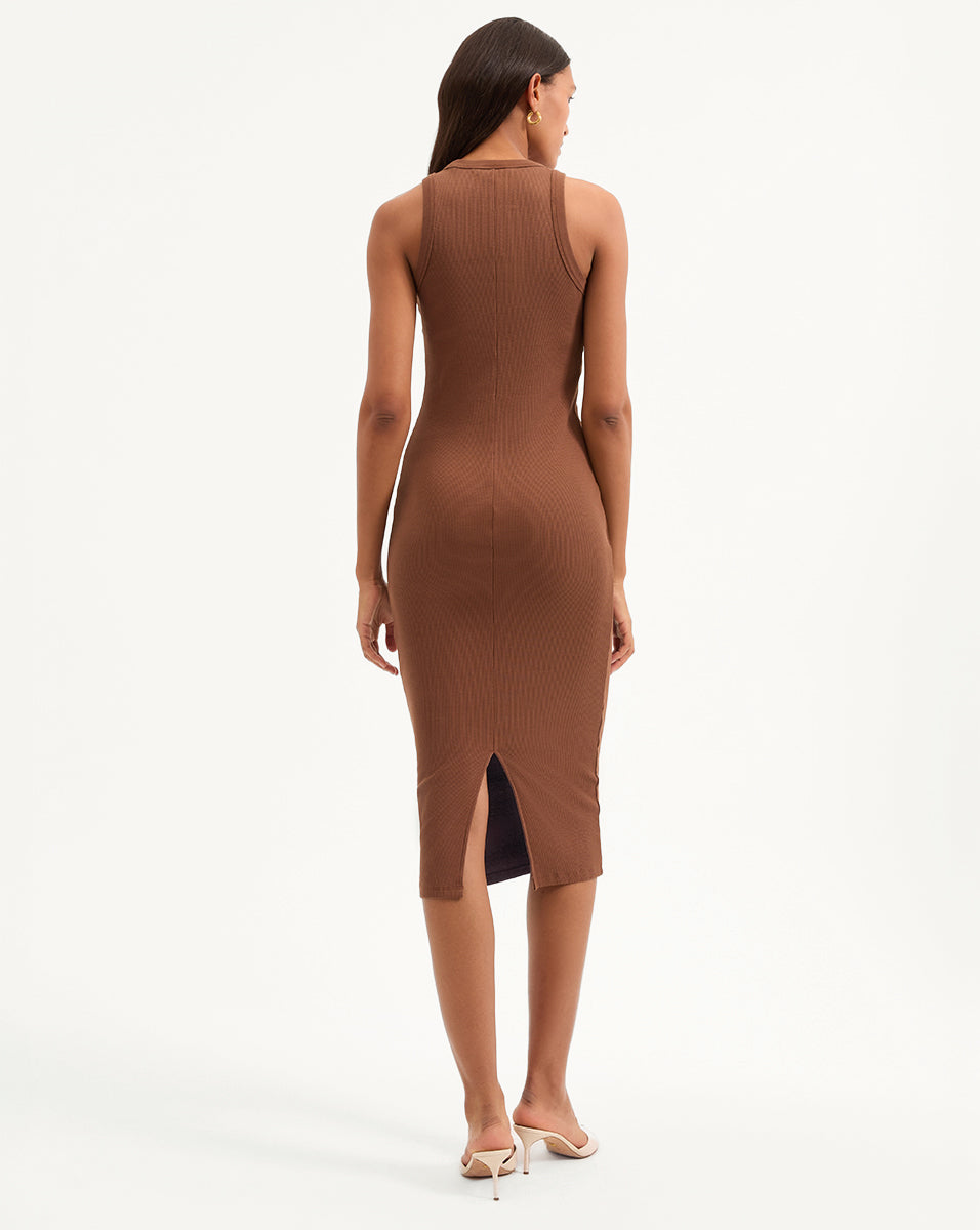 Jordyn Ribbed Midi Dress