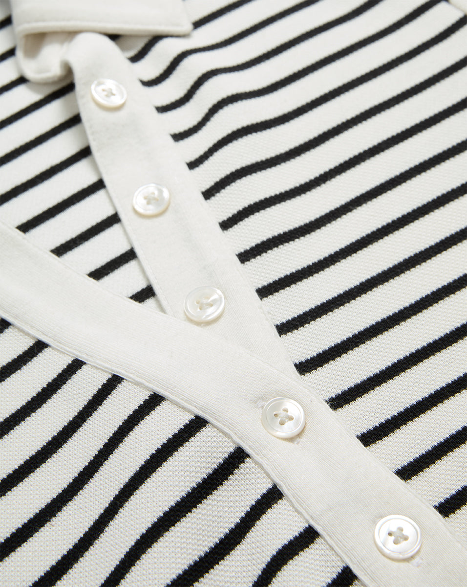 Lanier Striped Polo Dress